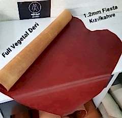 Full Vegetal Deri Kızılkahve 1.2mm ve 2mm