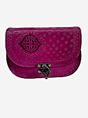 Kadın Hakiki Deri Omuz Çantası El İşçiliği Hanmade 15cm x 20cm