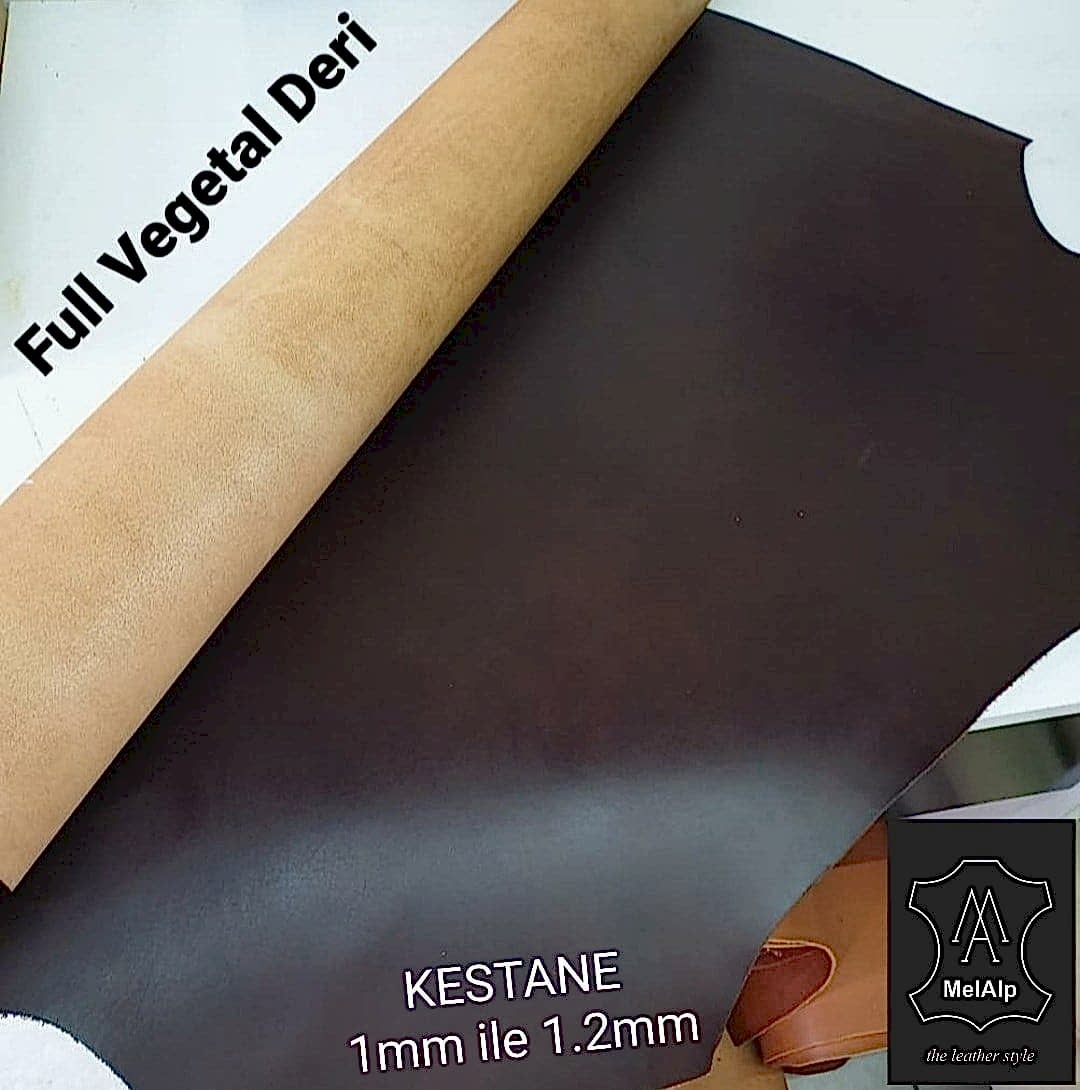 Full Vegetal Deri Kestane 1.2mm ve 2mm