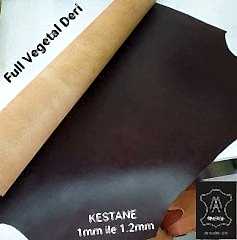Full Vegetal Deri Kestane 1.2mm ve 2mm