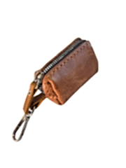 Hakiki Crayz Deri Anahtarlık ve Bozuk Para Çantası El İşçiliği 9cmx5cm