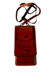 Kadın Hakiki Deri Omuz Telefon Çantası El İşçiliği Hanmade 10cmx20cm