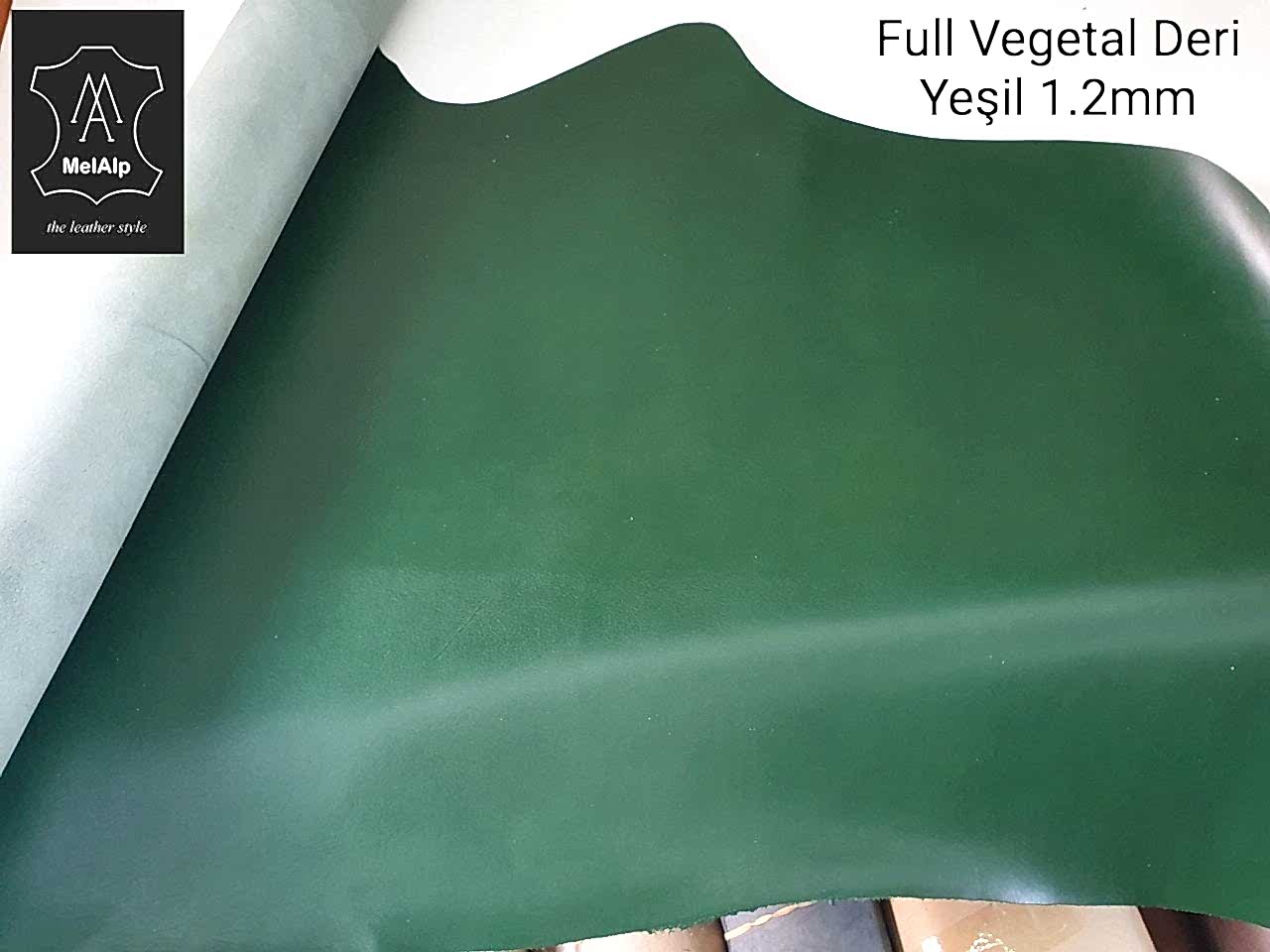 Full Vegetal Deri Yeşil 1.2mm ve 2mm