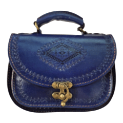 Kadın Hakiki Deri  El Omuz Çantası El İşçiliği Hanmade