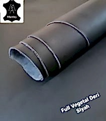 Full Vegetal Deri Siyah 2.4mm ve 3.2 mm