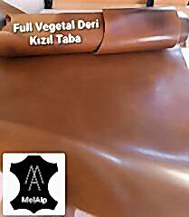 Full Vegetal Deri Kızıl Taba Navada 2.2mm