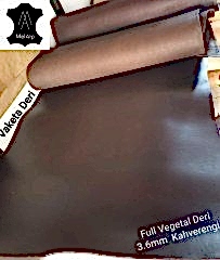 Full Vegetal Deri Kahverengi 4mm Krupon