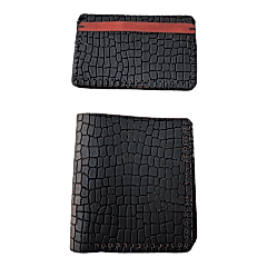 Hakiki Deri Cüzdan ve Kartlık El İşçiliği Hanmade