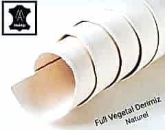 Full Vegetal Deri Naturel 0.8mm ile 4mm Arası Kalınlıklar