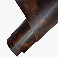 Vegetal Crazy Deri Navada Kızılkahve 4mm