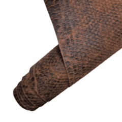 Clasik Crazy Deri Timsah Baskı Taba