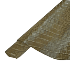 Semi Vejital Kroko Deri Yeşil 0.8mm ile 1mm
