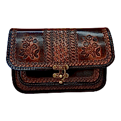 Kadın Hakiki Deri Omuz Çantası El İşçiliği Hanmade